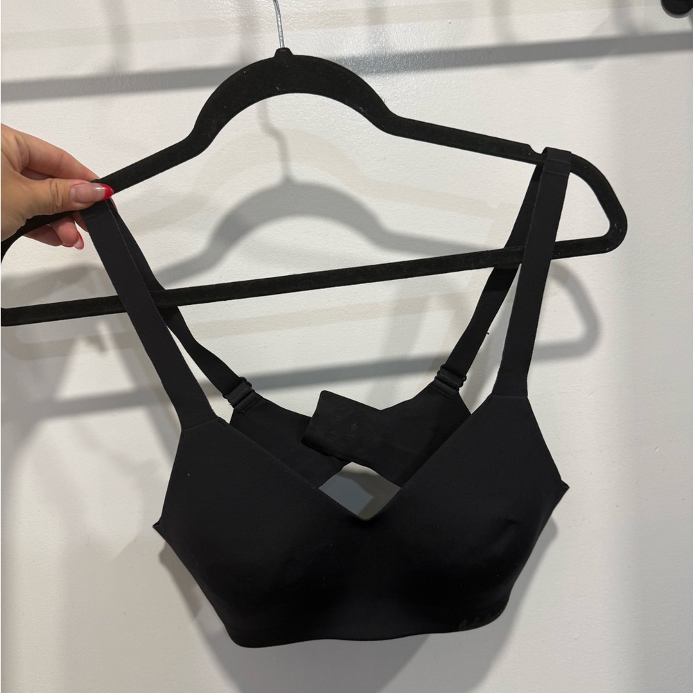 lululemon athletica Black Padded V-Neck Sports Bra